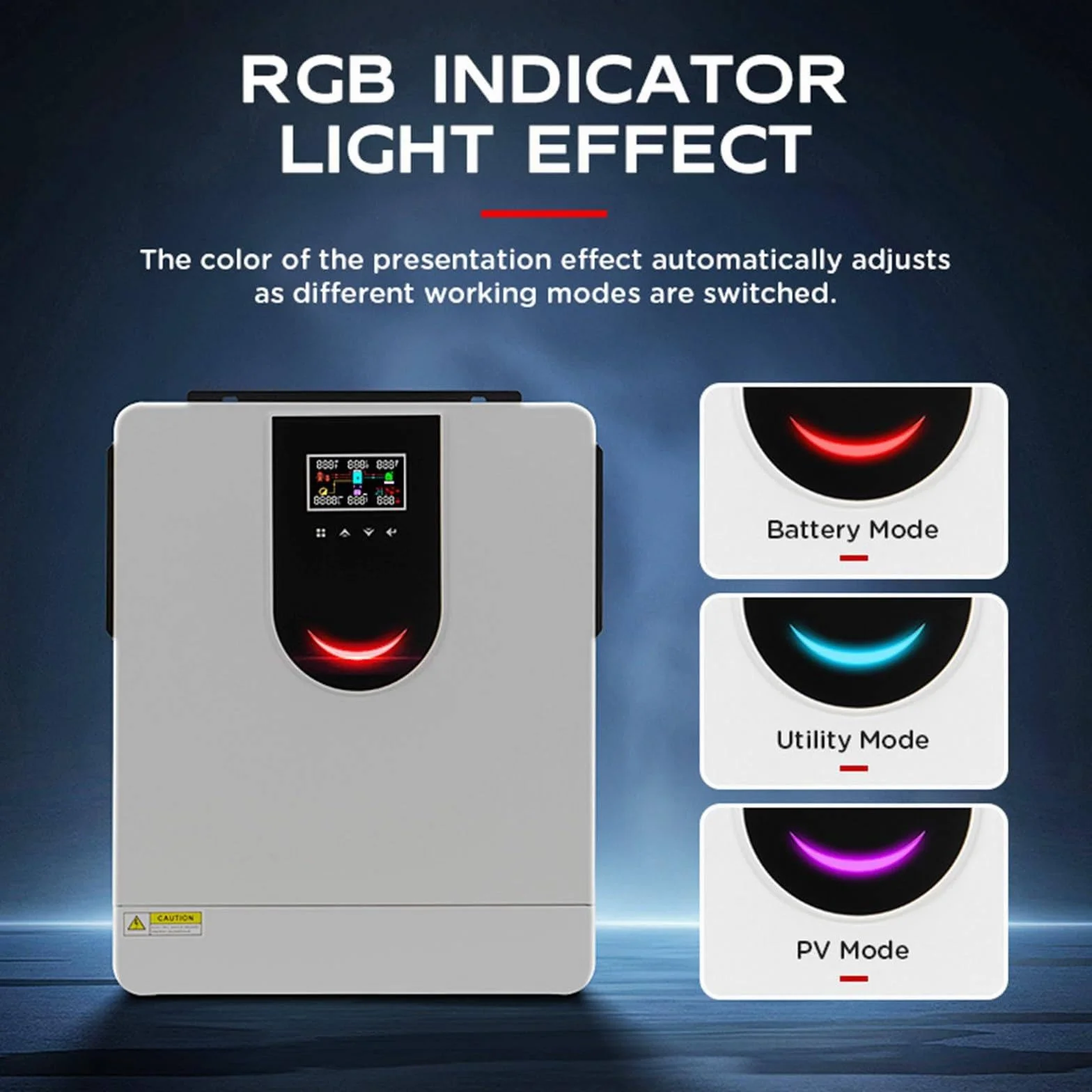 Hybrydowy falownik solarny (1,0-10,2 kW), czysty inwerter sinusoidalny 12 V, 24 V, 48 V, hybrydowa ładowarka off-grid, wyświetlacz LCD, z kontrolerem ładowania solarnego MPPT 40/80/120/160 A, DC12 V