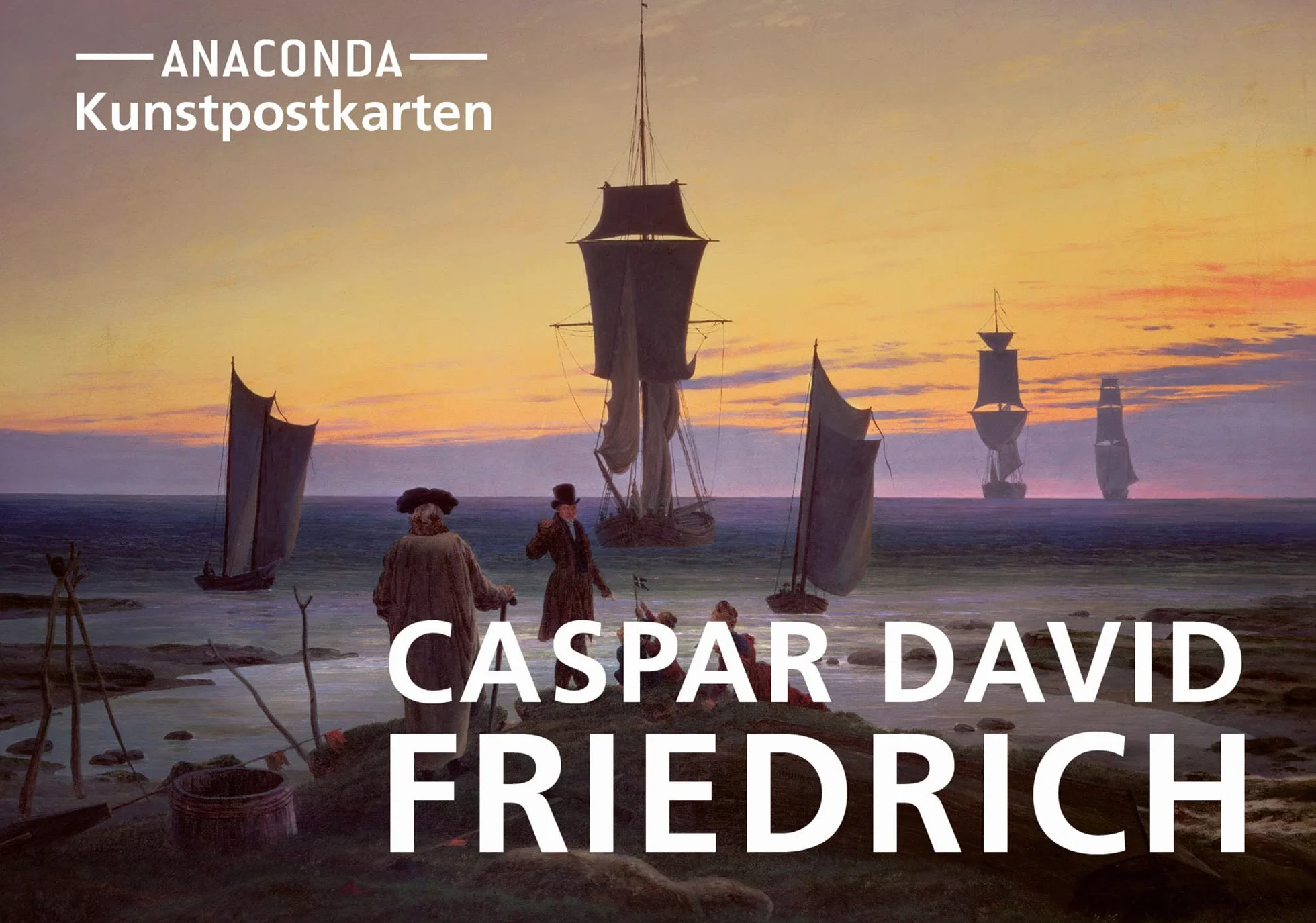 Postkarten-Set Caspar David Friedrich: 18 Kunstpostkarten: 34
