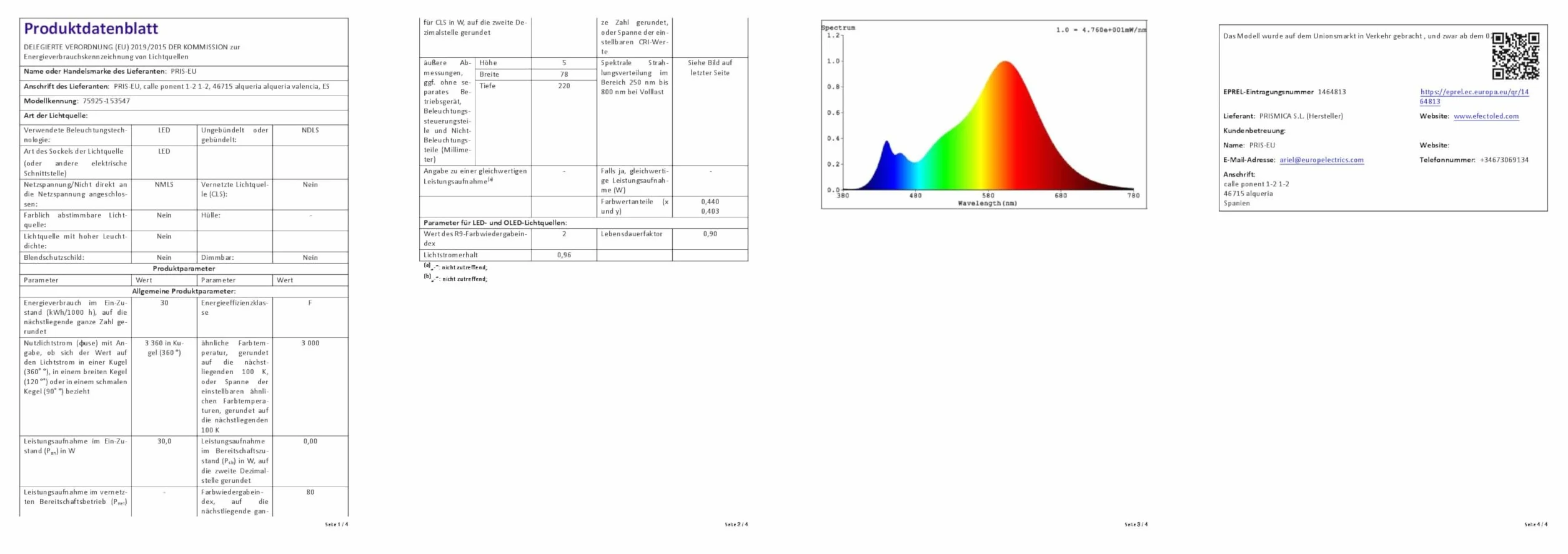 LEDKIA LIGHTING Plafon LED 30W Prostokątny z Drewna i Aluminium 625x425mm CCT Semi-Dari Czarny