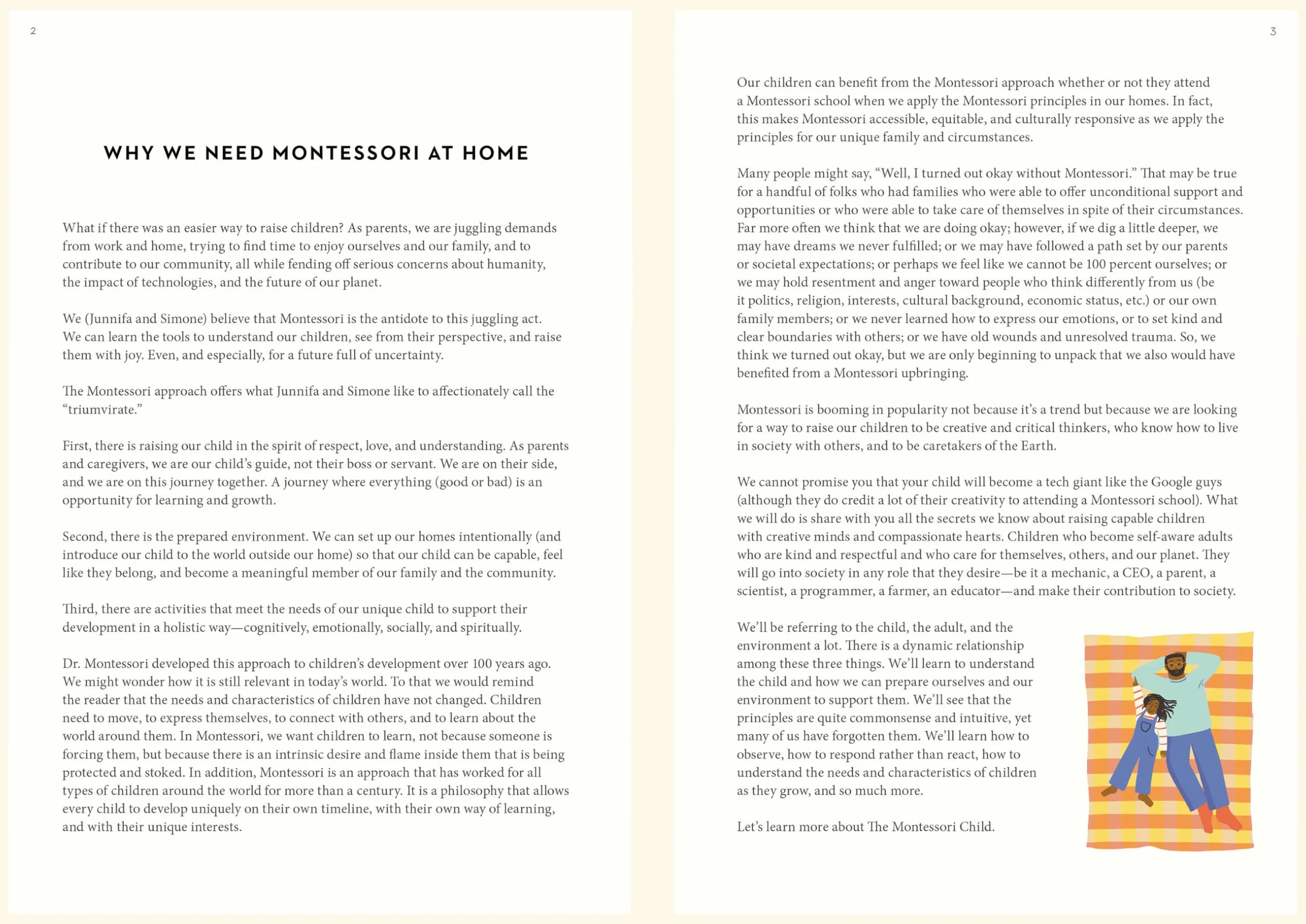 The Montessori Child: A Parent's Guide to Raising Capable Children with Creative Minds and Compassionate Hearts: 3