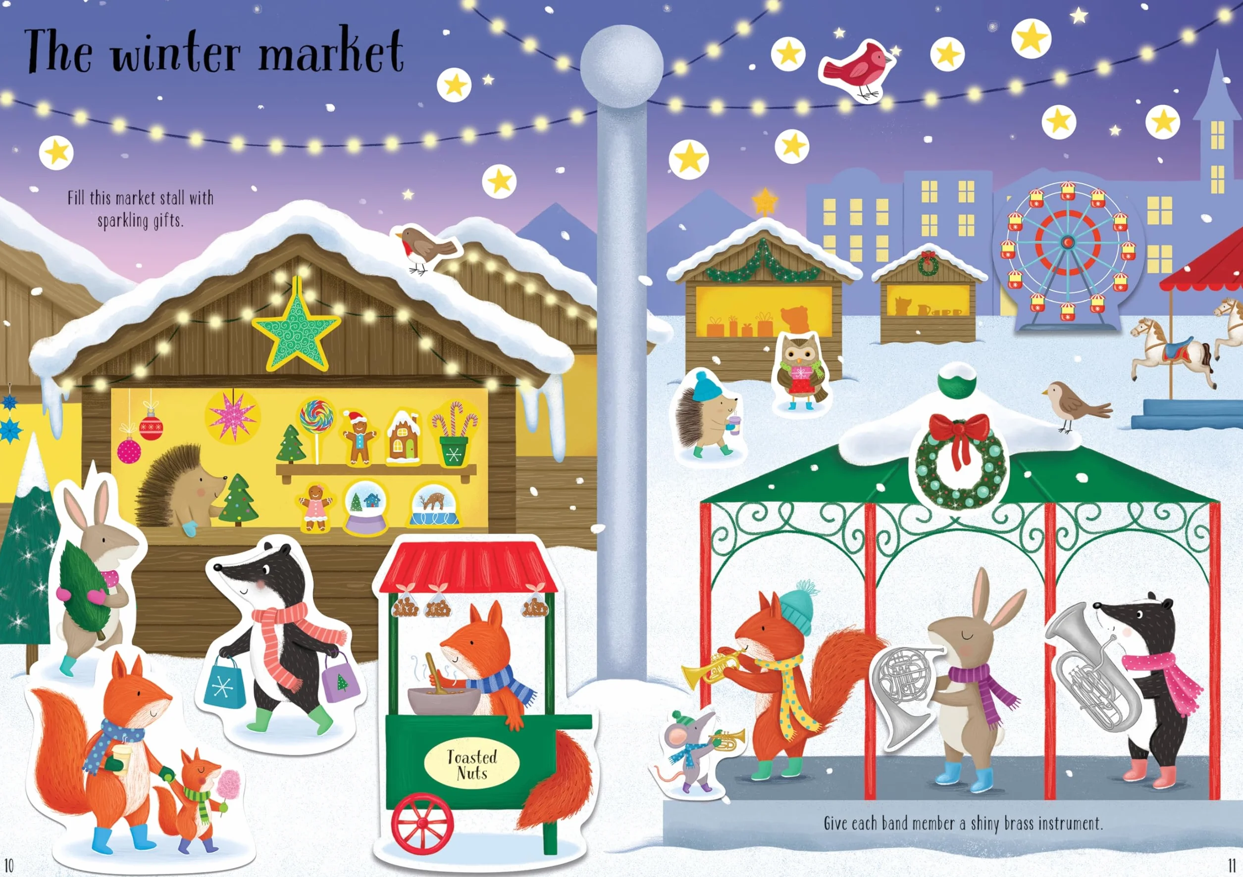 Sparkly Winter Sticker Book