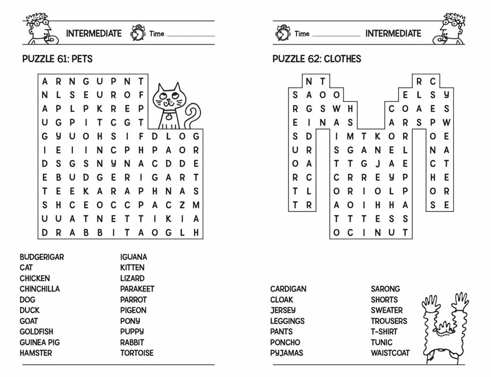 Wordsearches for Clever Kids