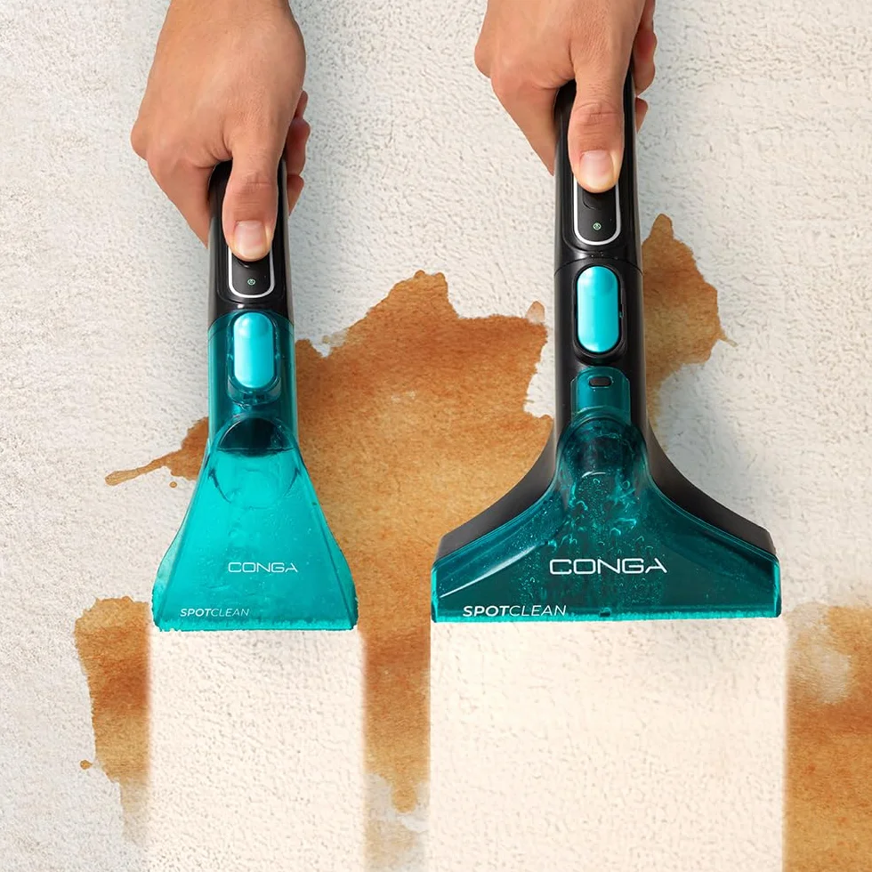 Cecotec Conga 6000 Carpet&Spot Clean XXL Advance środek do czyszczenia dywanów i odkurzaczy – Conga 6000 W, rozpyla, odkurza i czyści, siła ssąca 15 kPa, zbiornik 1300 ml, promień działania 7 m