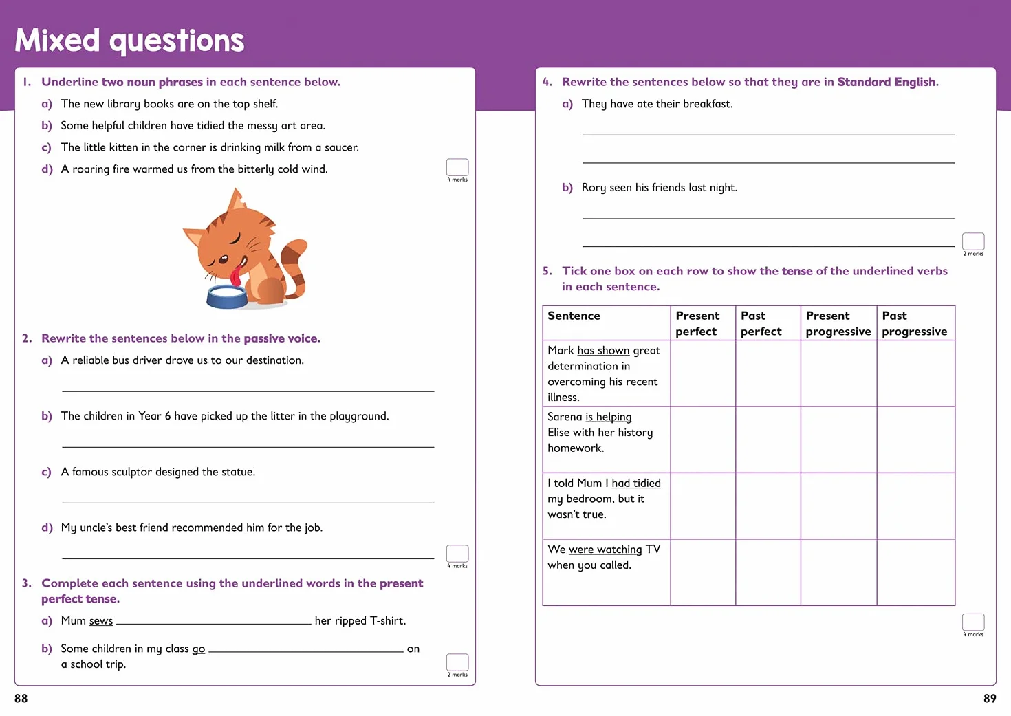 KS2 Grammar, Punctuation and Spelling SATs Study and Practice Book: for the 2027 tests