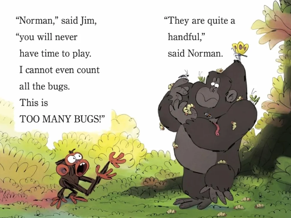 Grumpy Monkey Too Many Bugs