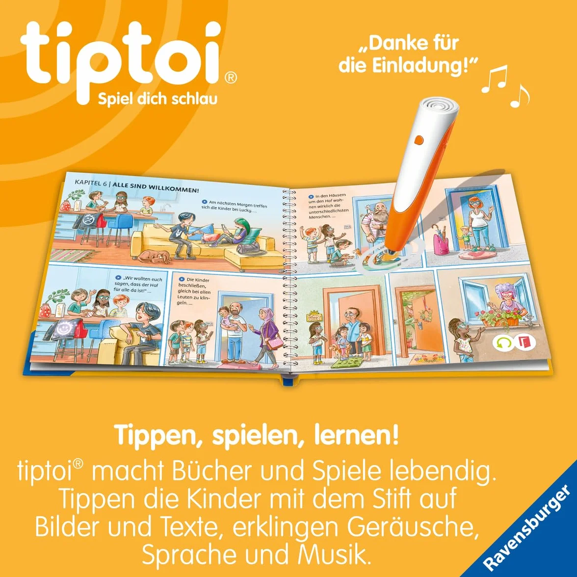 tiptoi® Bildergeschichten über den Umgang mit Gefühlen - Amélie Amie und die Sache mit der Vielfalt