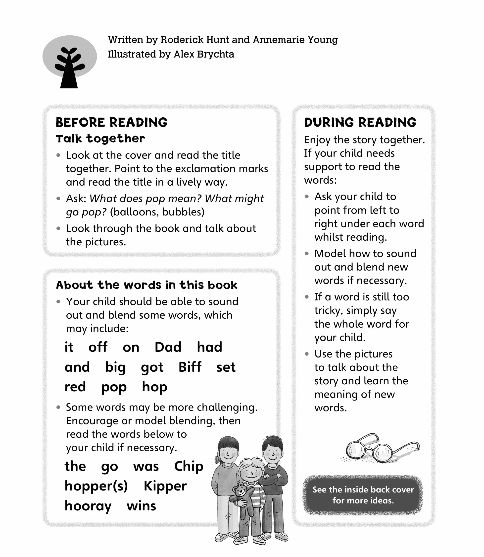 Oxford Reading Tree: Level 1+: Decode and Develop: Hop, Hop, Pop!
