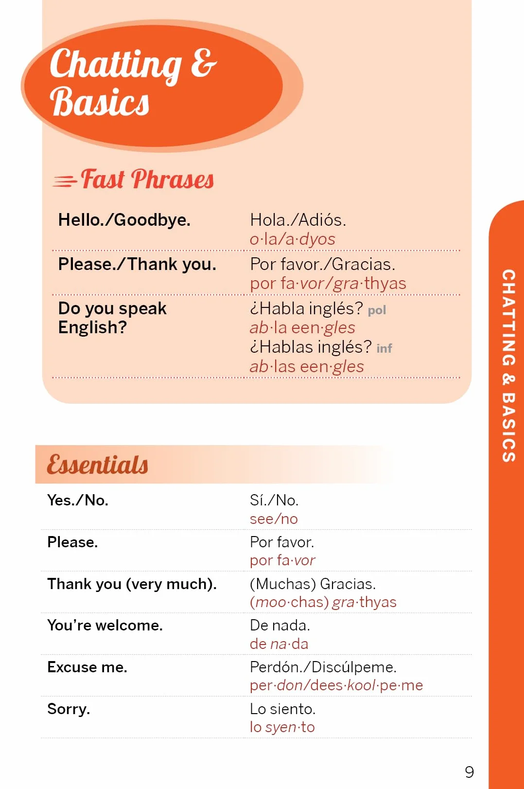 Fast Talk Spanish 5ed -anglais