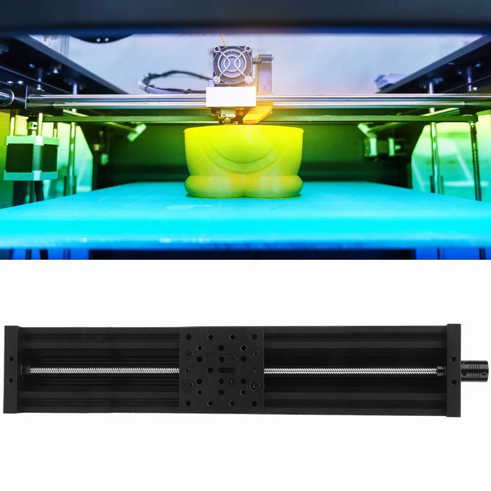 Keenso CNC Liniowy Przesuwany stół Odpowiednio 2 Mm Projektowanie Projekt Stride Table dla Zautomatyzowanych Linii Produkcyjnych (500 mm)