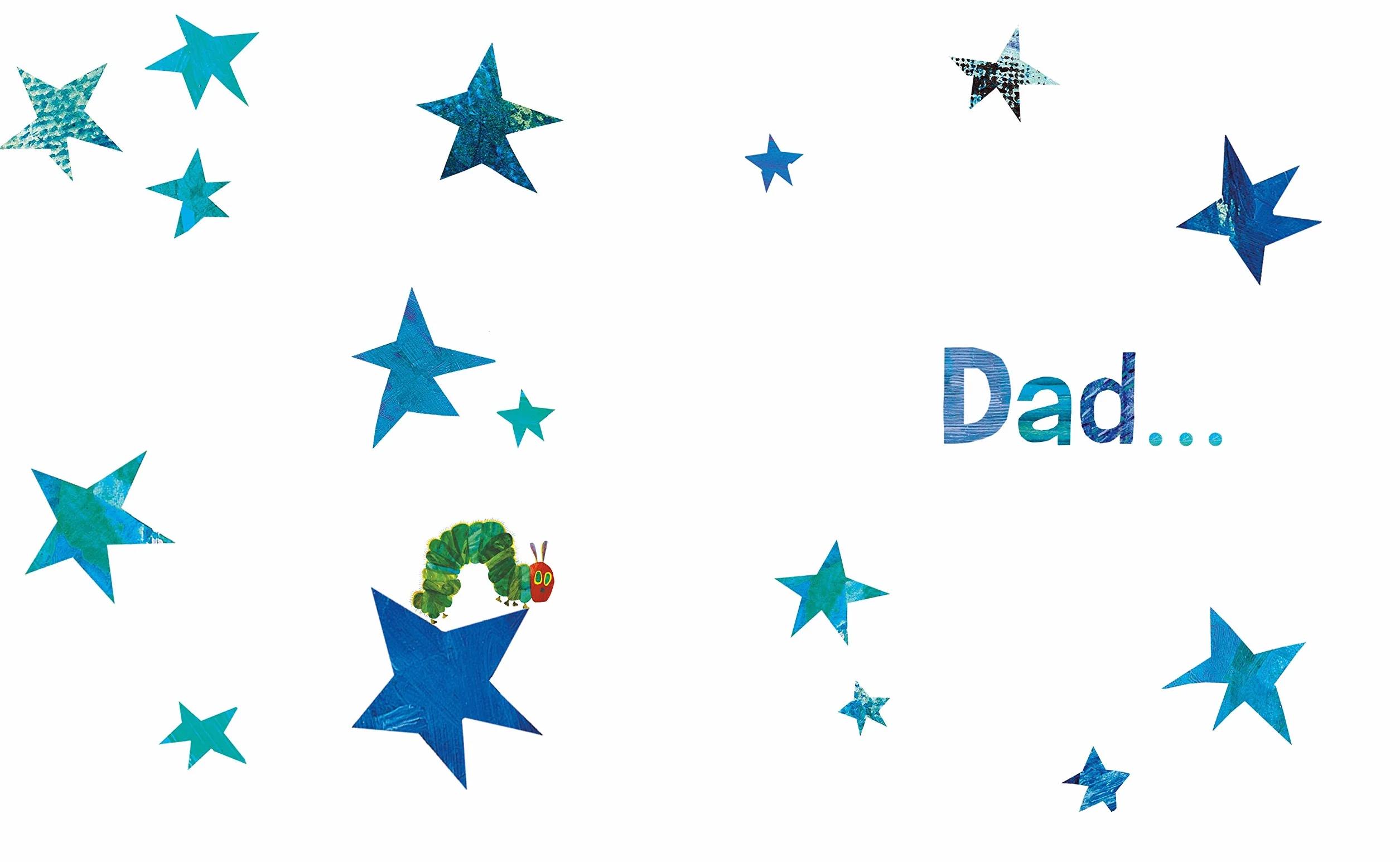 I Love Dad with the Very Hungry Caterpillar