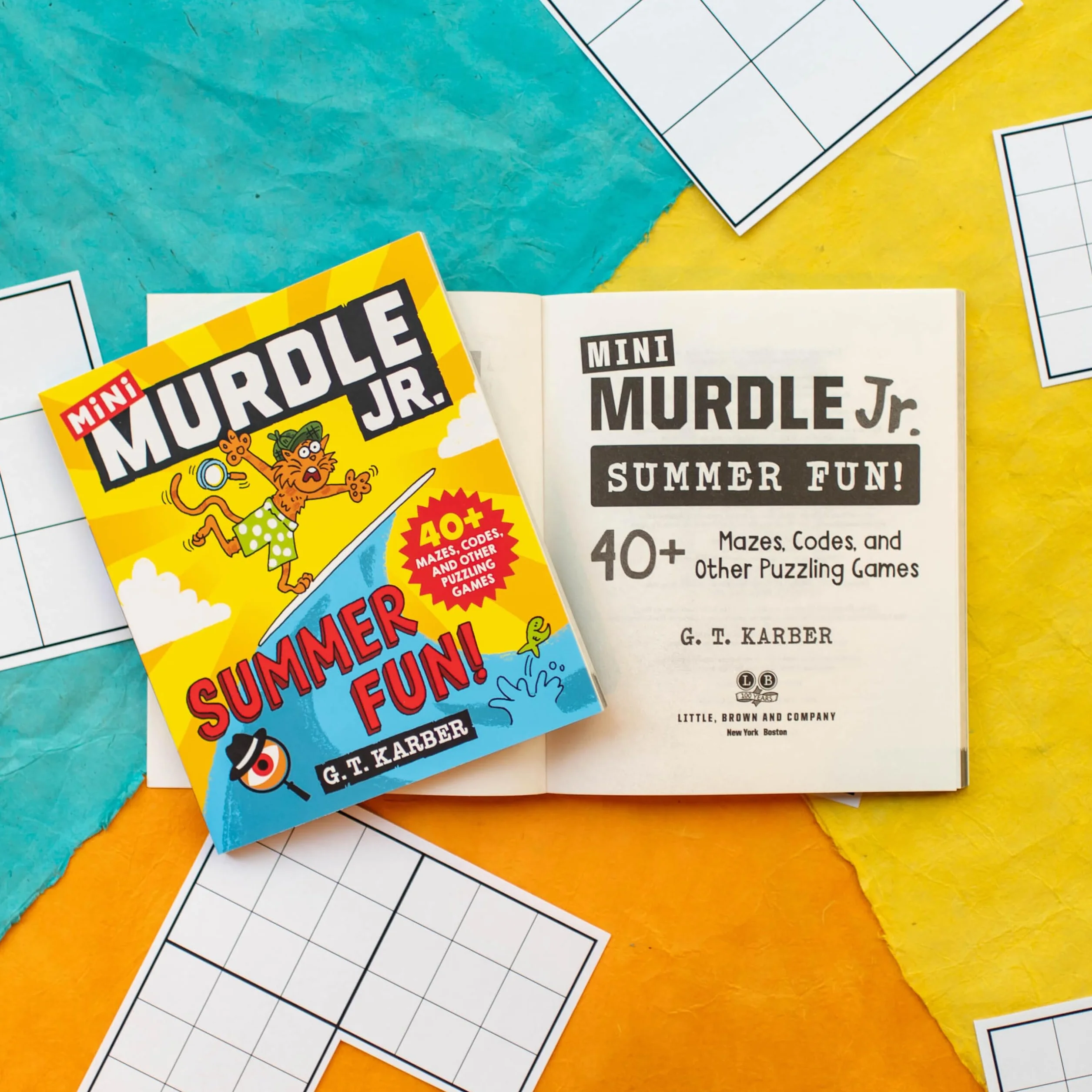 Mini Murdle Jr.: Summer Fun!: 40+ Mazes, Codes, and Other Puzzling Games: 1