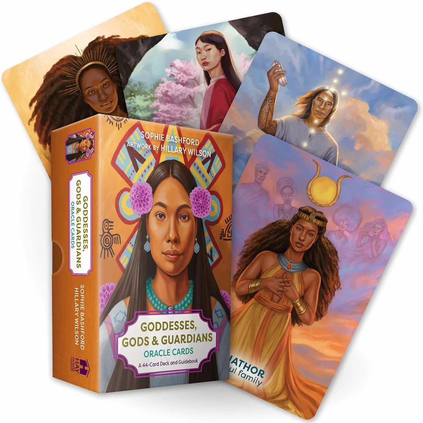 Goddesses, Gods and Guardians Oracle Cards: A 44-Card Deck and Guidebook