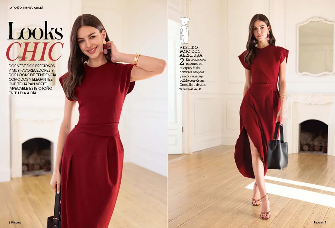Revista Patrones #473 | Nuevas tendencias: Looks de otoño