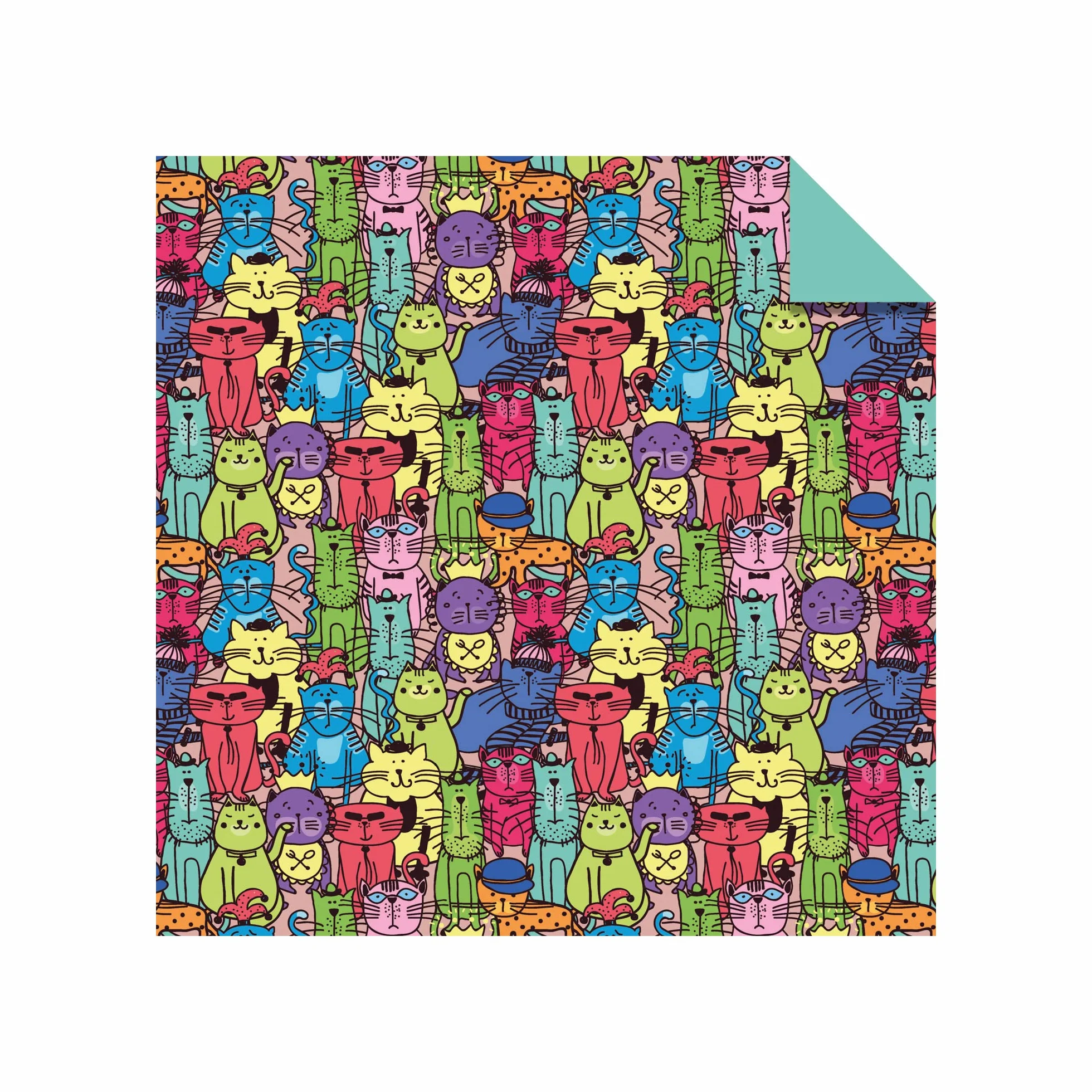 Origami Paper 100 Sheets Cat Patterns 6" (15 CM): Tuttle Origami Paper: High-Quality Double-Sided Origami Sheets Printed with 12 Different Patterns: Instructions for 6 Projects Included