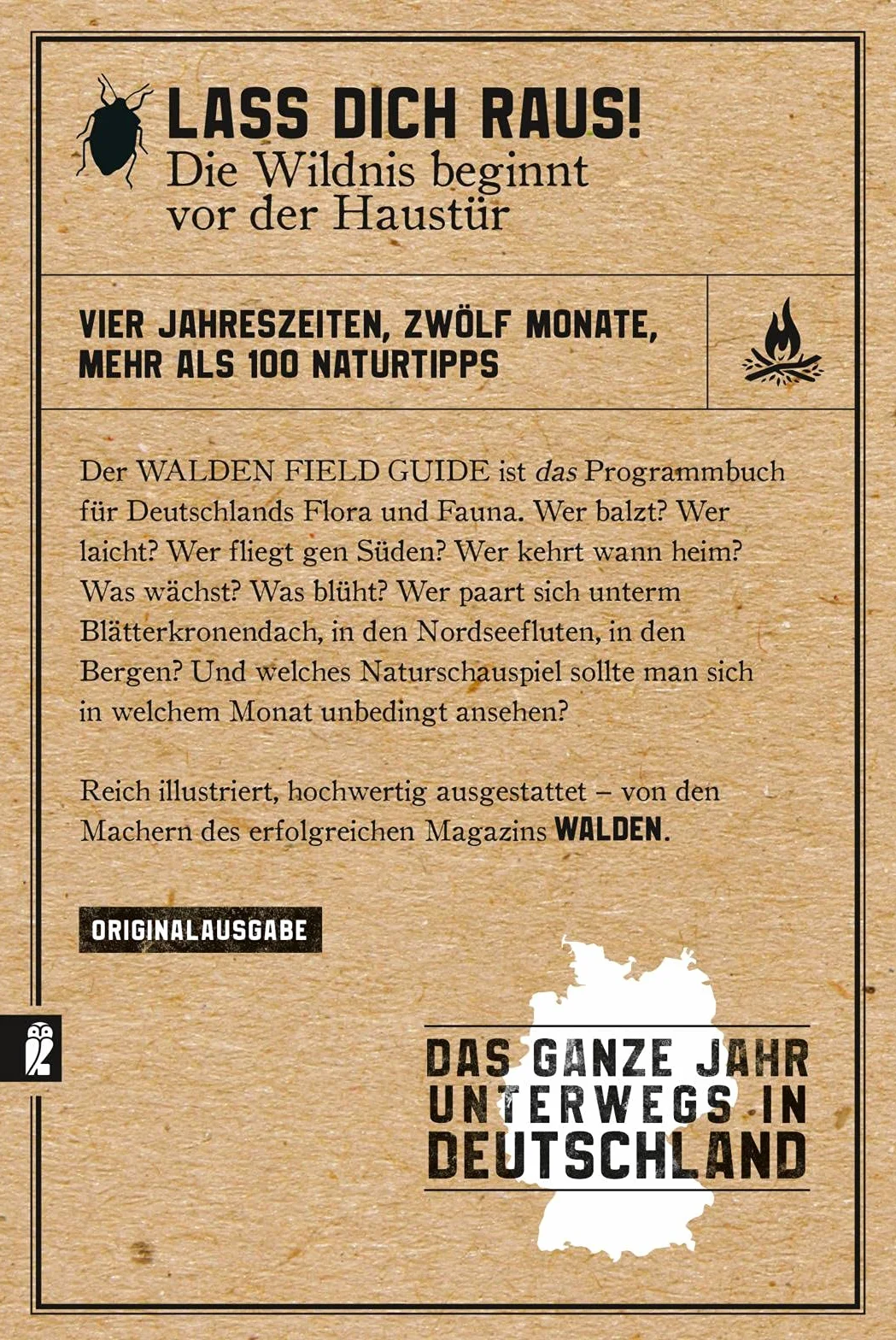 Der WALDEN Field Guide: Das ganze Jahr unterwegs in Deutschland