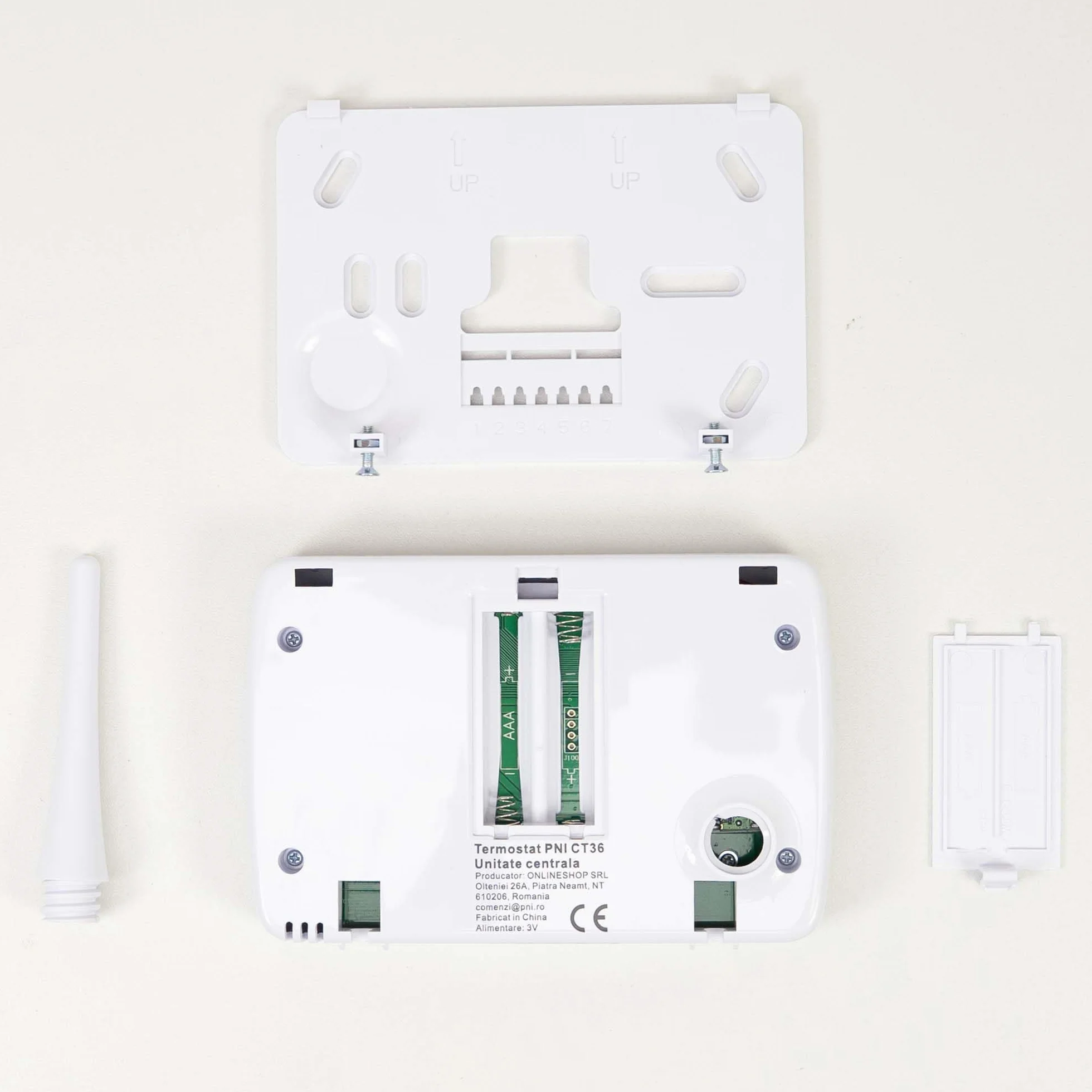 Inteligentny termostat PNI CT36 bezprzewodowy, z WiFi, sterowanie internetem, do instalacji cieplnych, aplikacja TuyaSmart