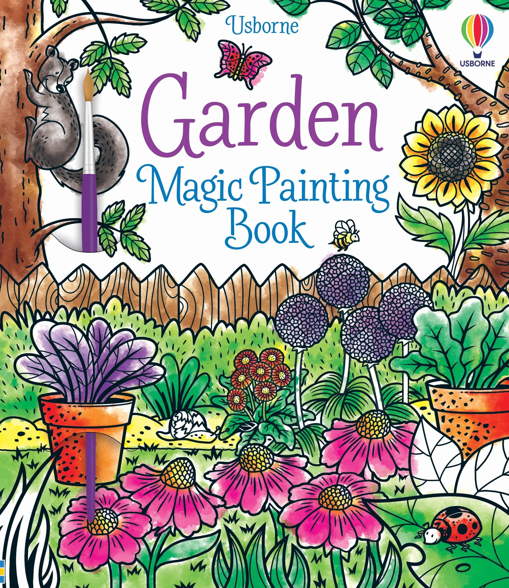 Garden Magic Painting Book (Magic Painting Books)