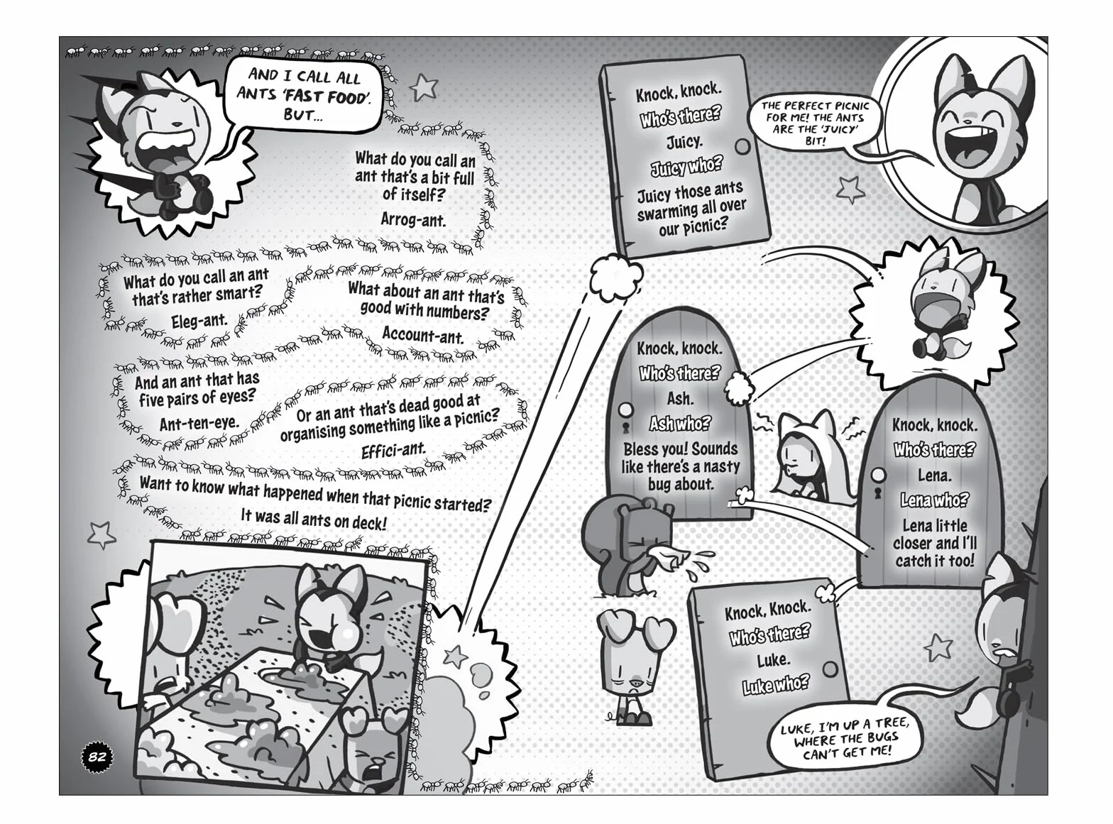 Bunny vs Monkey: The Gigantic Joke Fight! (a Phoenix Comic Book, from the multi-million-selling creative genius Jamie Smart)