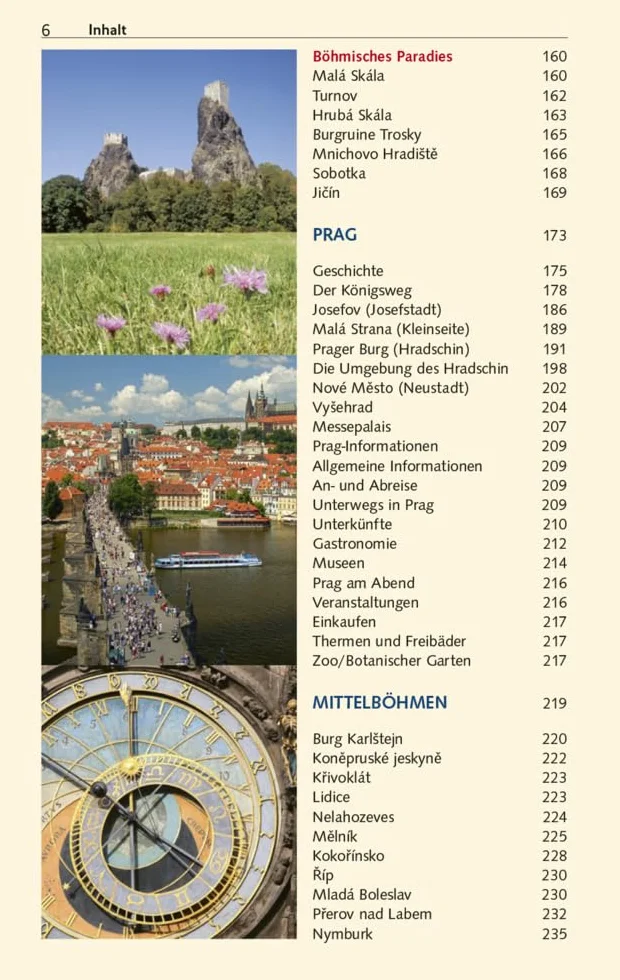 TRESCHER Reiseführer Tschechien: Böhmen, Mähren, Prag, Riesengebirge, Bäderdreieck