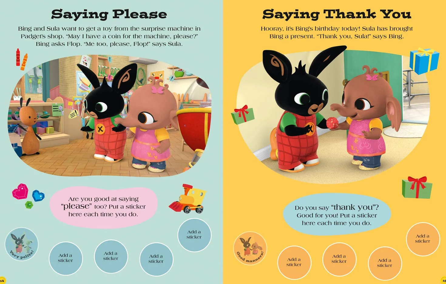 Bing My Reward Chart Sticker Activity Book