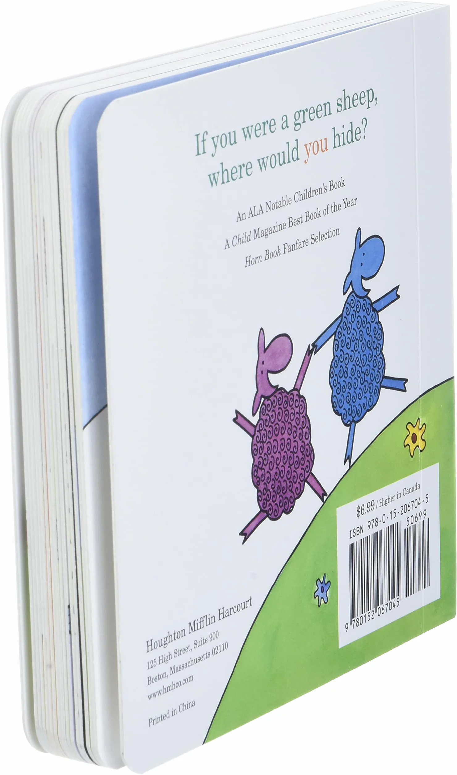 Where Is the Green Sheep? Board Book