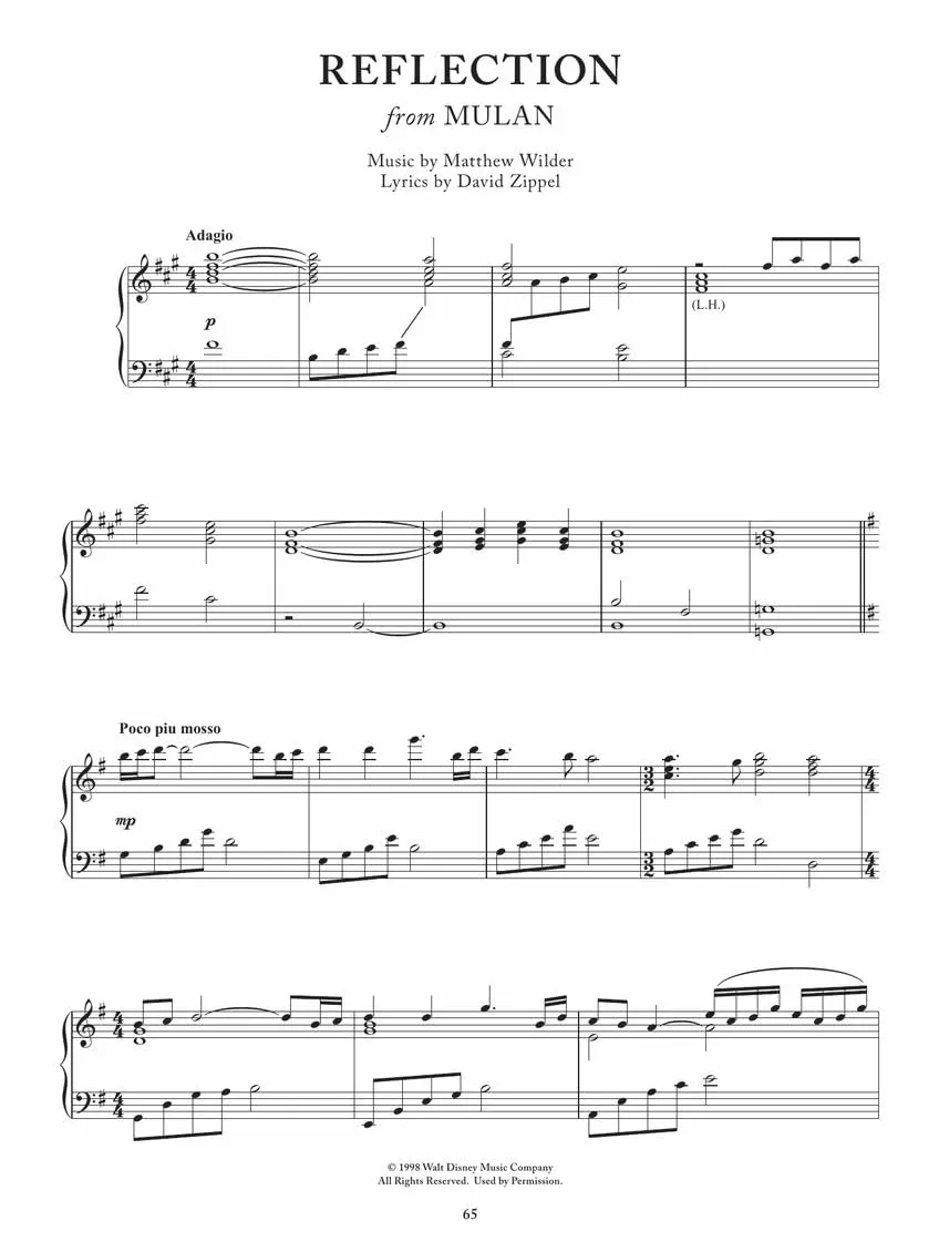 Disney Goes Classical: Piano Arrangements of 15 Disney Favorites: 15 Favorite Songs