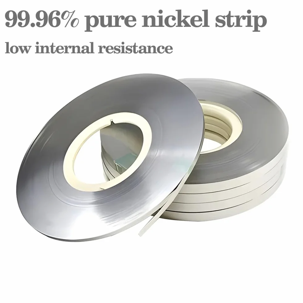 For 18650 battery spot welding Nickel Strips， 1kg/Roll N6 99.96% pure nickel(W 10mmxT 0.2mm)