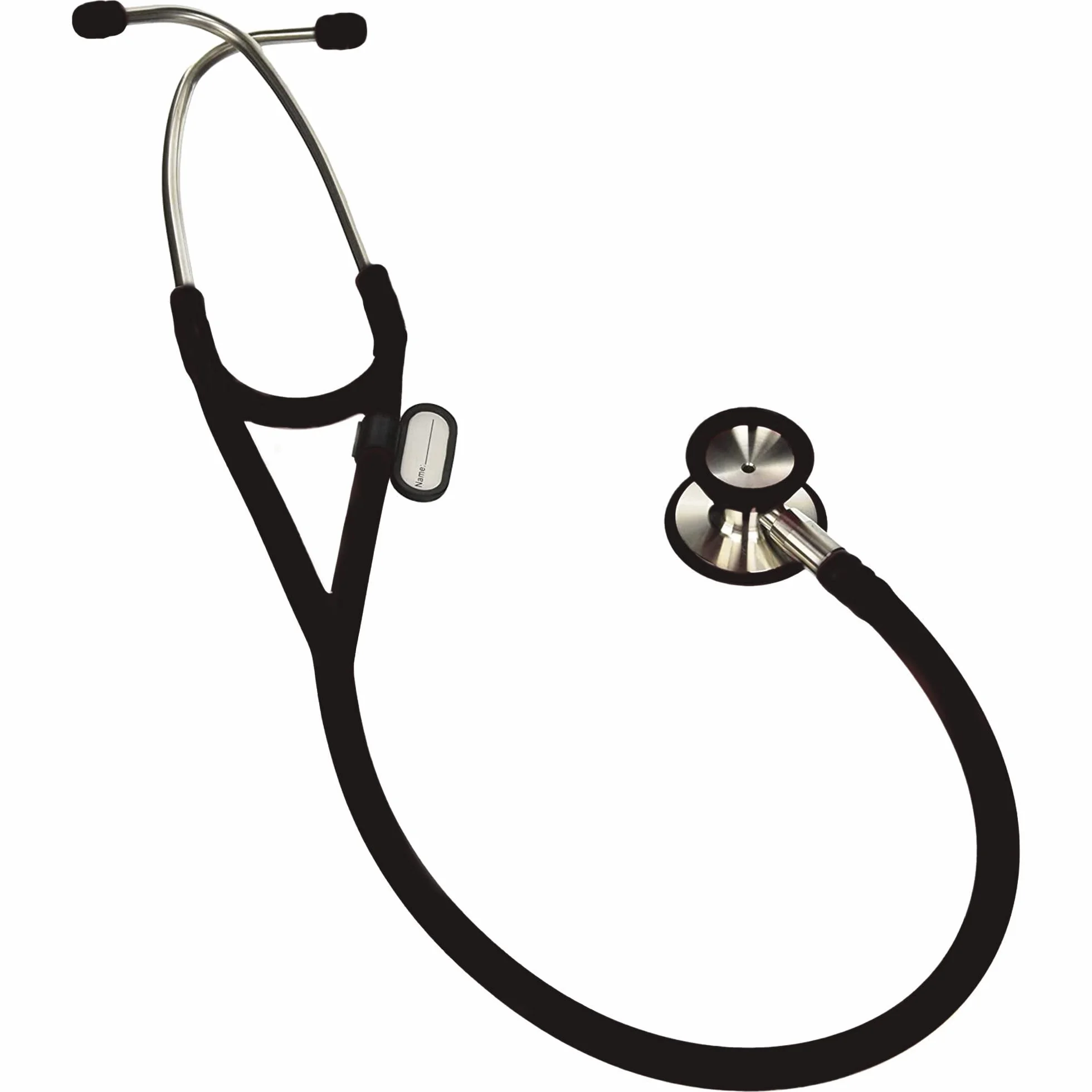 GIMA Kardiologia stetoskop z podwójną głowicą – czarny wąż, stetoskop typu Littman, profesjonalny stetoskop kardiologiczny