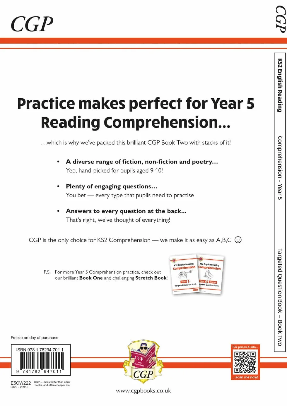 KS2 English Year 5 Reading Comprehension Targeted Question Book - Book 2 (with Answers)