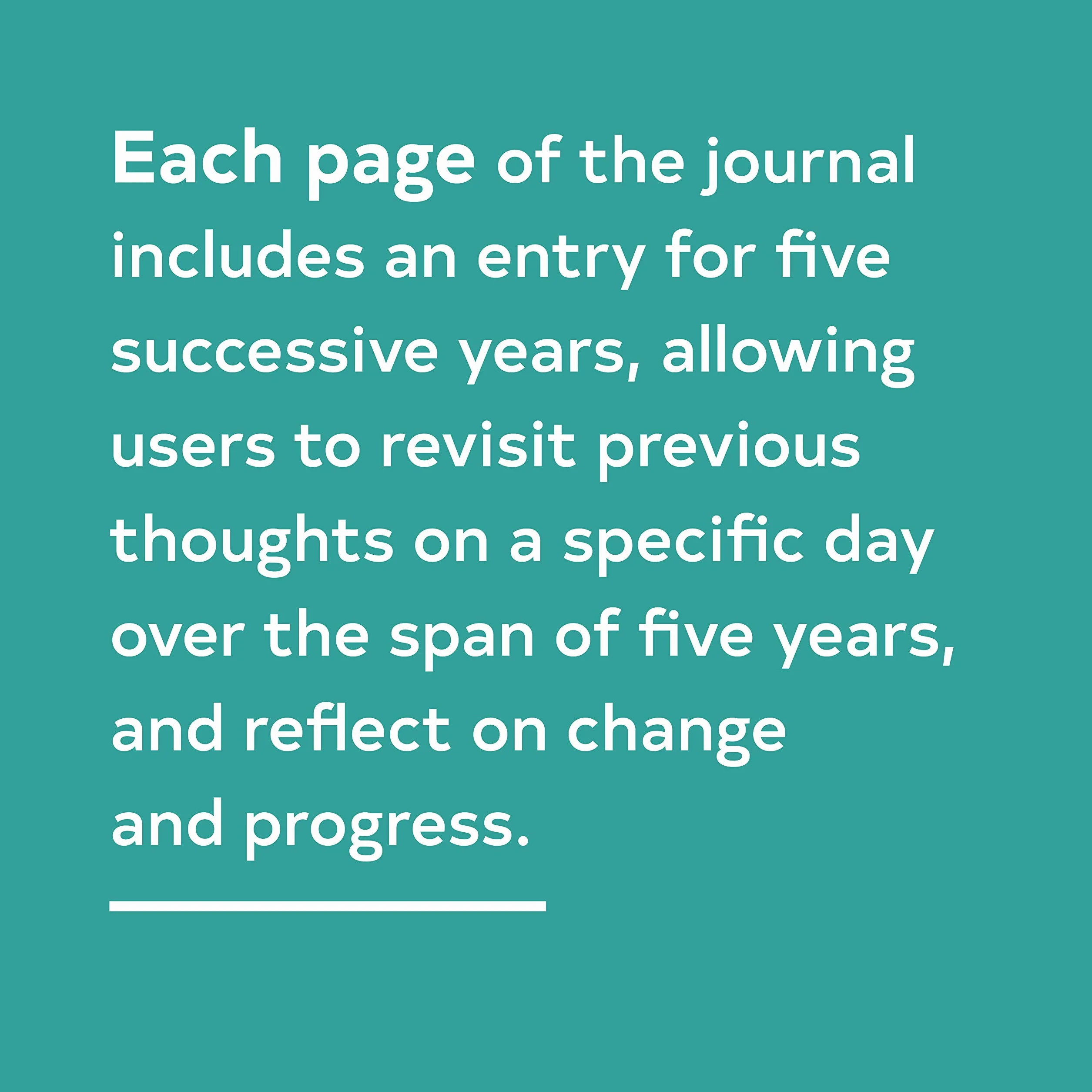 One Line a Day: A Five Year Memory Book