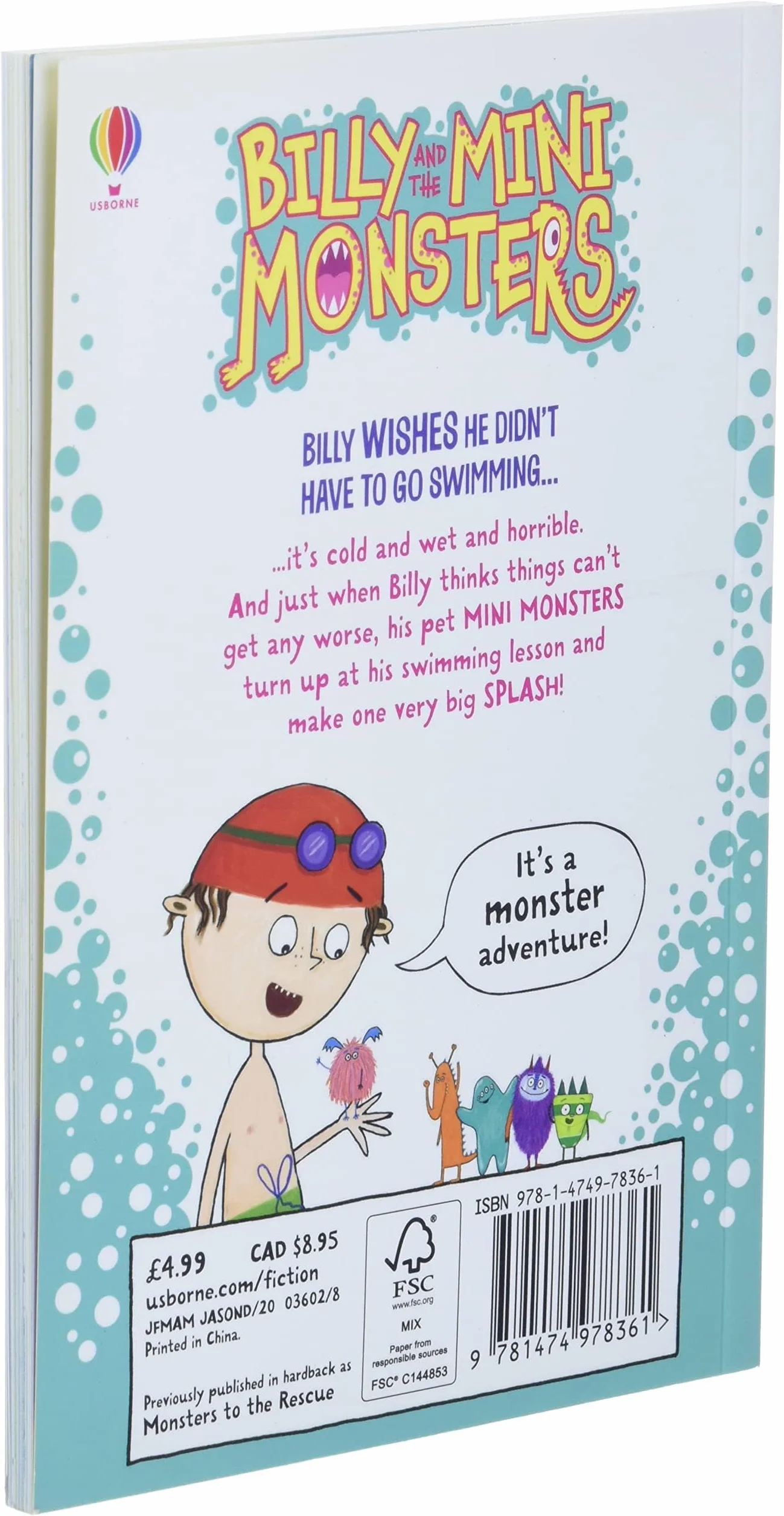 Monsters go Swimming (Billy and the Mini Monsters): 1