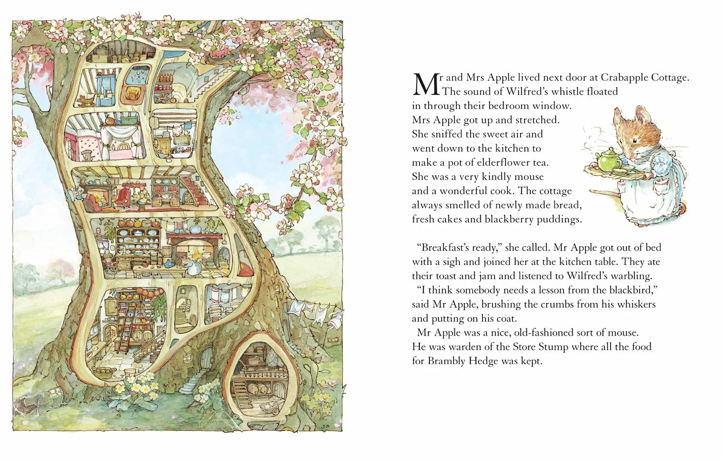 Spring Story: Introduce children to the seasons in the gorgeously illustrated classics of Brambly Hedge!