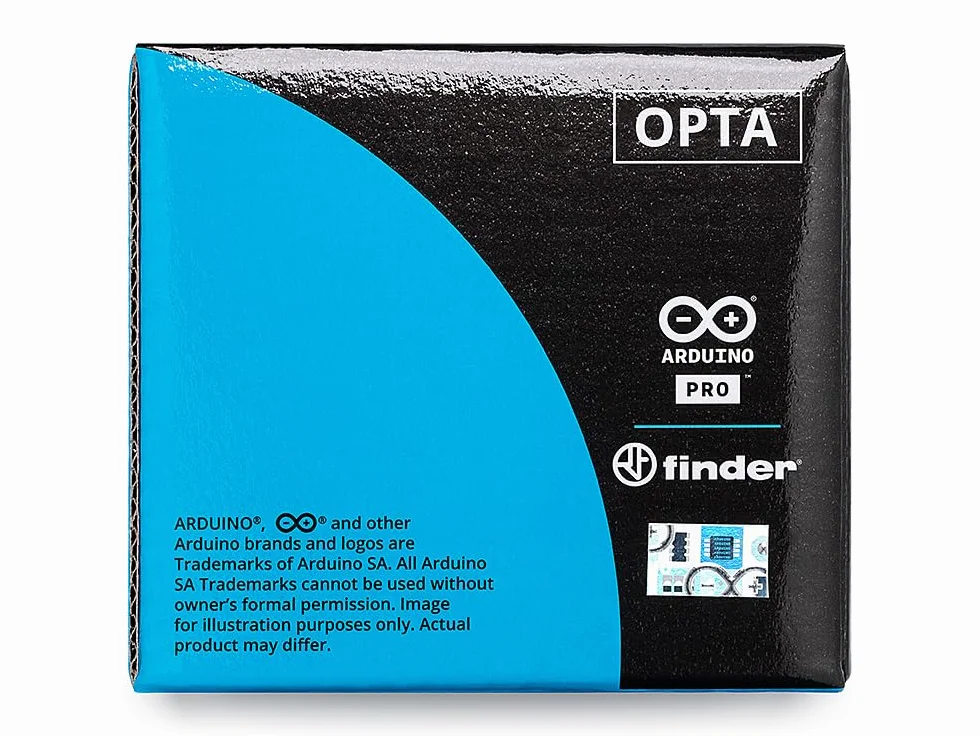 Arduino Opta RS485 [AFX00001] – przemysłowy kontroler IoT z komunikacją RS485, cyfrowym wejściem/wyjściem, wejściami analogowymi i obsługą Modbus do automatyzacji i sterowania