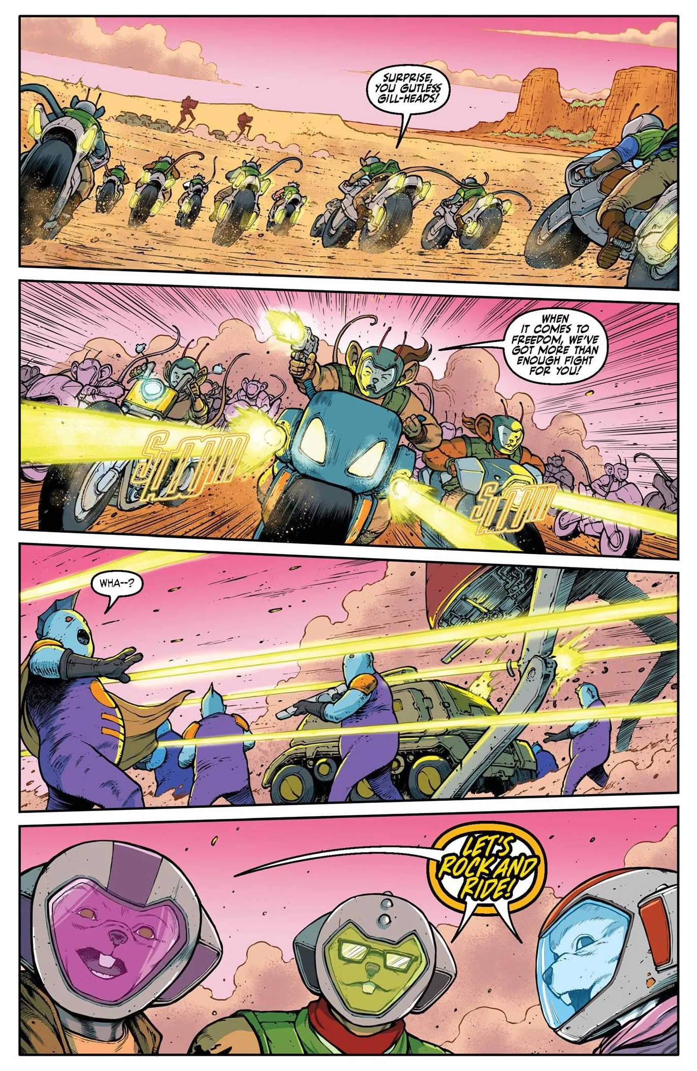 Biker Mice from Mars Vol. 1: Red Planet Panic