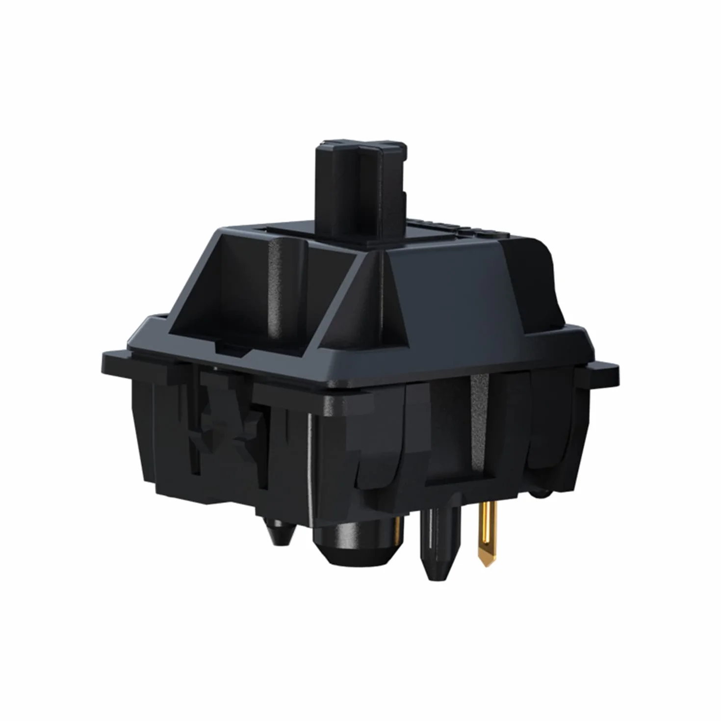 Gateron Oil King V2 wstępnie nasmarowany 5-biegunowy przełącznik liniowy do klawiatury mechanicznej (90 sztuk, pierścień olejowy)
