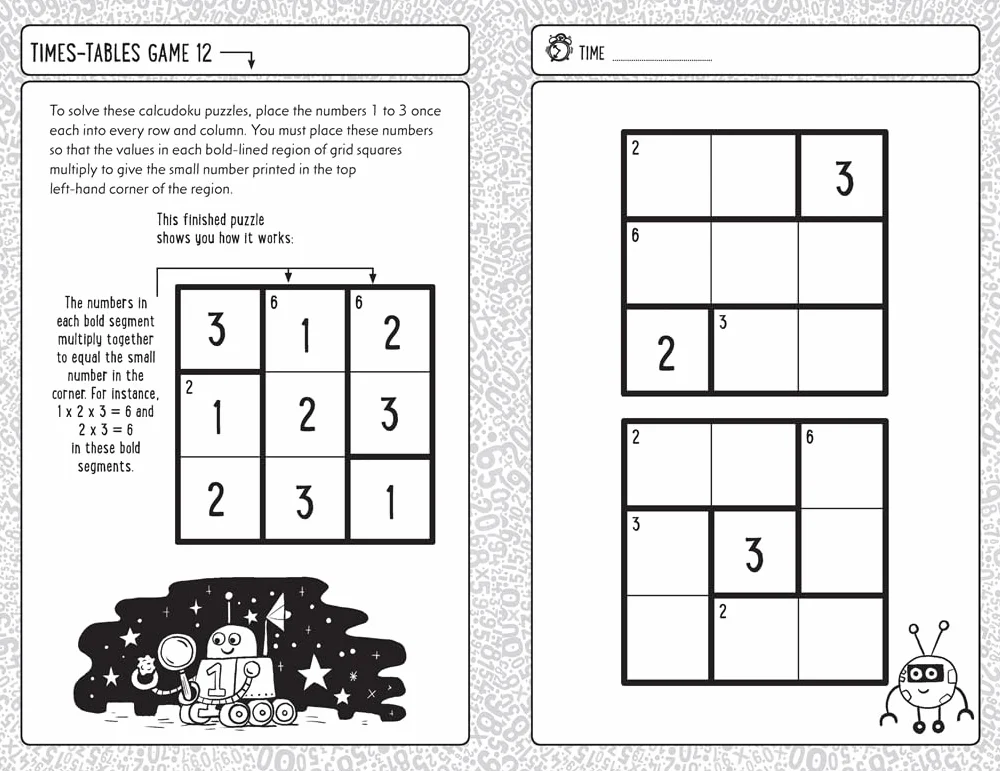 Times Tables Games for Clever Kids: More Than 100 Puzzles to Exercise Your Mind