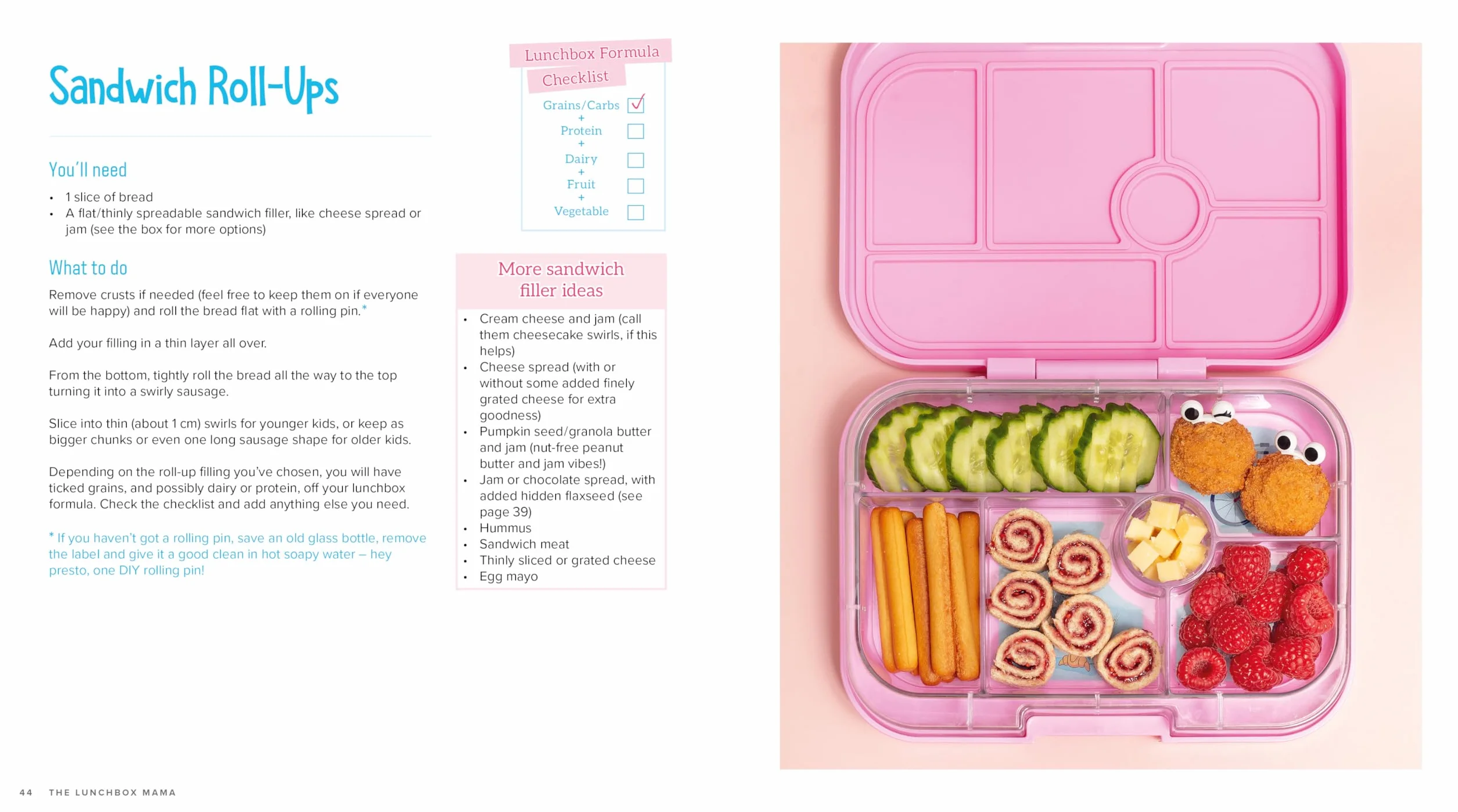 The Lunchbox Mama: 50 Fun Lunchboxes for Kids (and fussy eaters!)