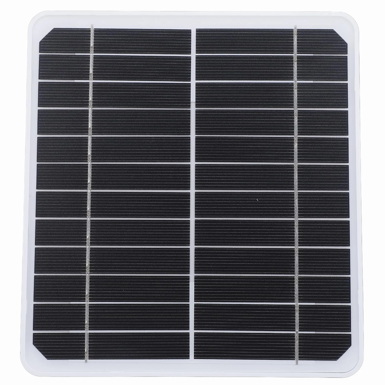Semme Panele słoneczne do kamer, panel słoneczny z kamerą z panelem słonecznym z kablem ładującym 9,8 stóp 20 W 5 V do montażu na ścianie monokrystaliczna ładowarka
