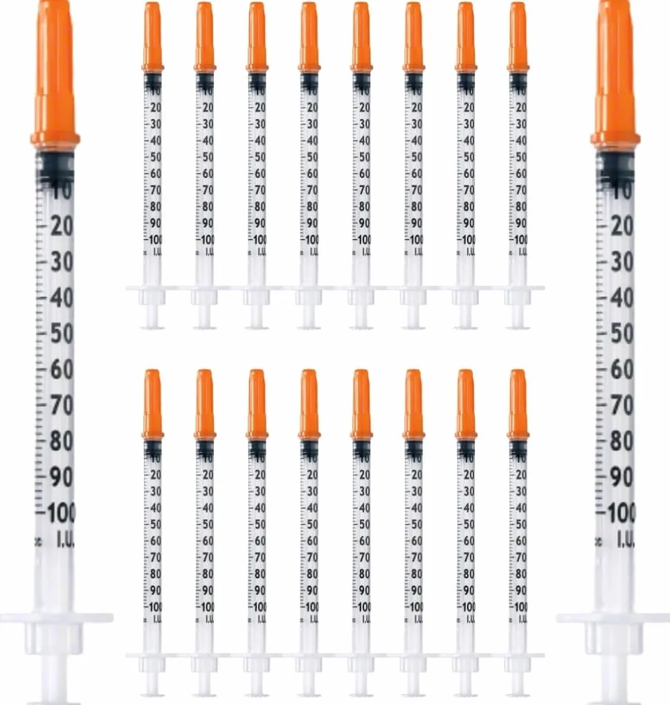 100 x 1 ml/cc plastikowa tuba 30 g (0,3 x 12,7 mm), uniwersalne narzędzia pomiarowe, akcesoria laboratoryjne, pakowane pojedynczo (30 g 1/2")