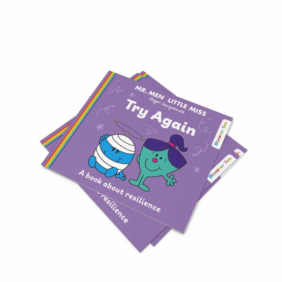 Mr. Men Little Miss: Try Again: A Book about Resilience from the New Illustrated Children’s Series for 2022 about Feelings