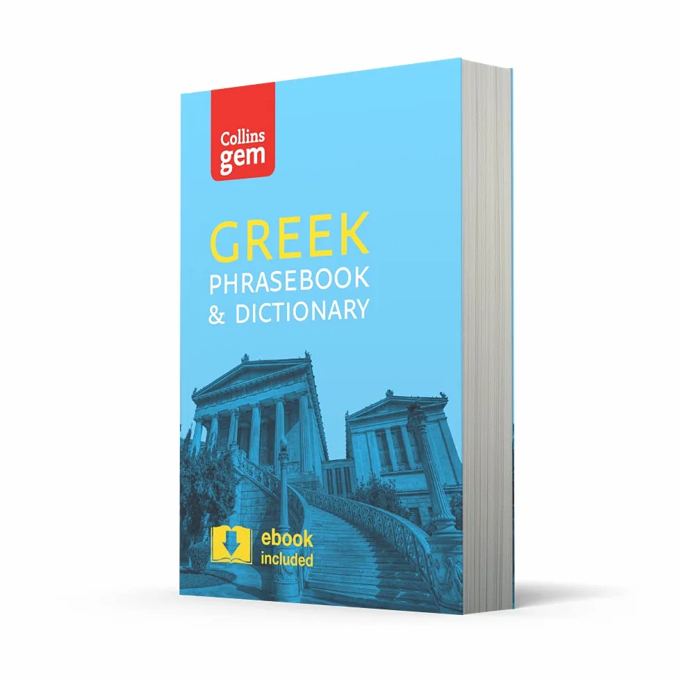 Collins Greek Phrasebook and Dictionary Gem Edition: Essential phrases and words in a mini, travel-sized format