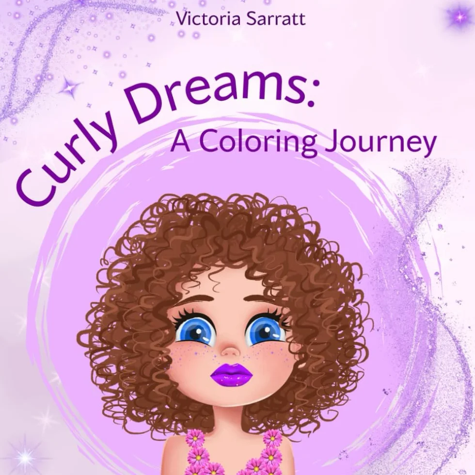 Curly Dreams: A Coloring Journey. An Inspiring Coloring Book for Teens. Discover the Magic of Curly Hair Through Art