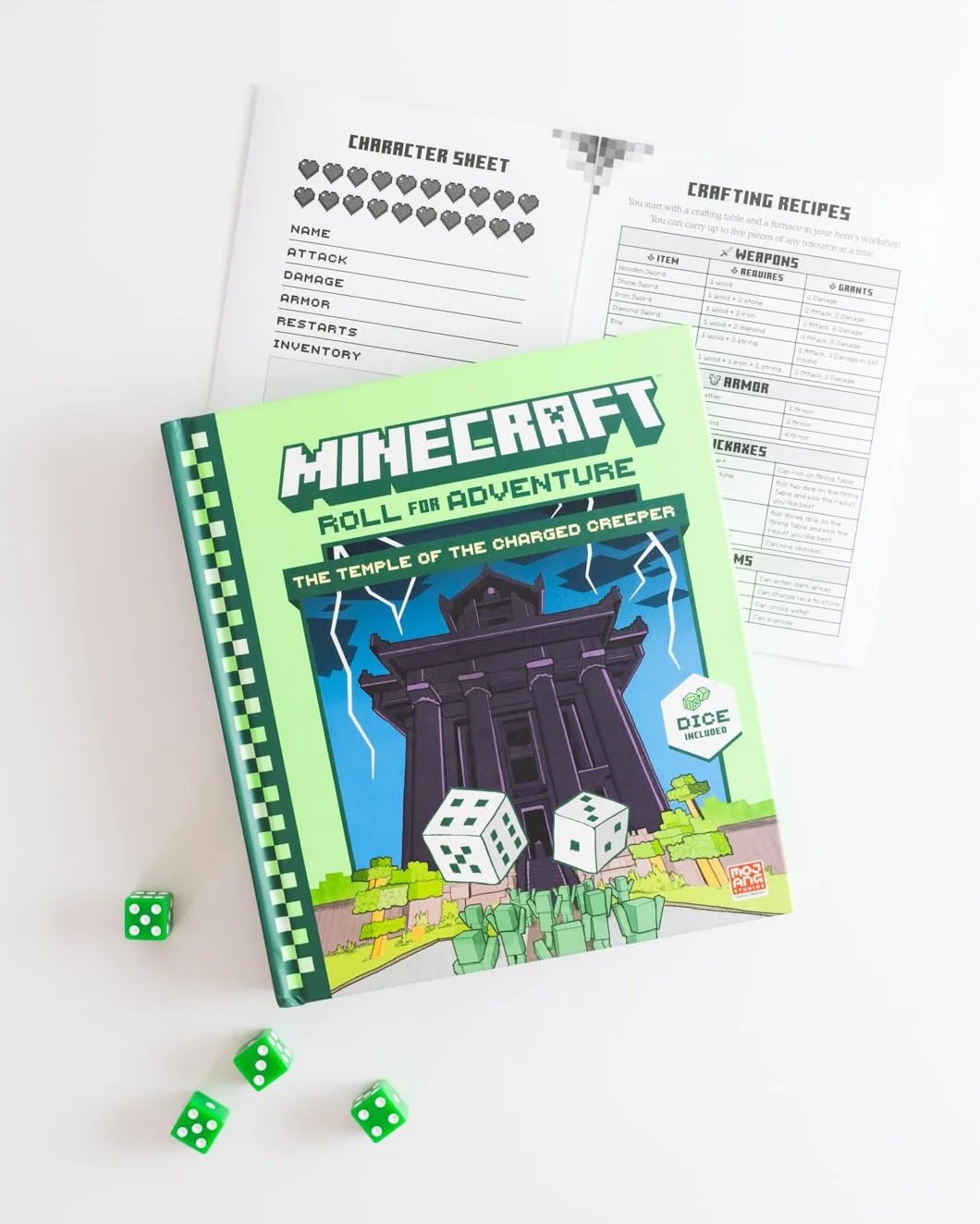 Minecraft: Roll for Adventure: The Temple of the Charged Creeper