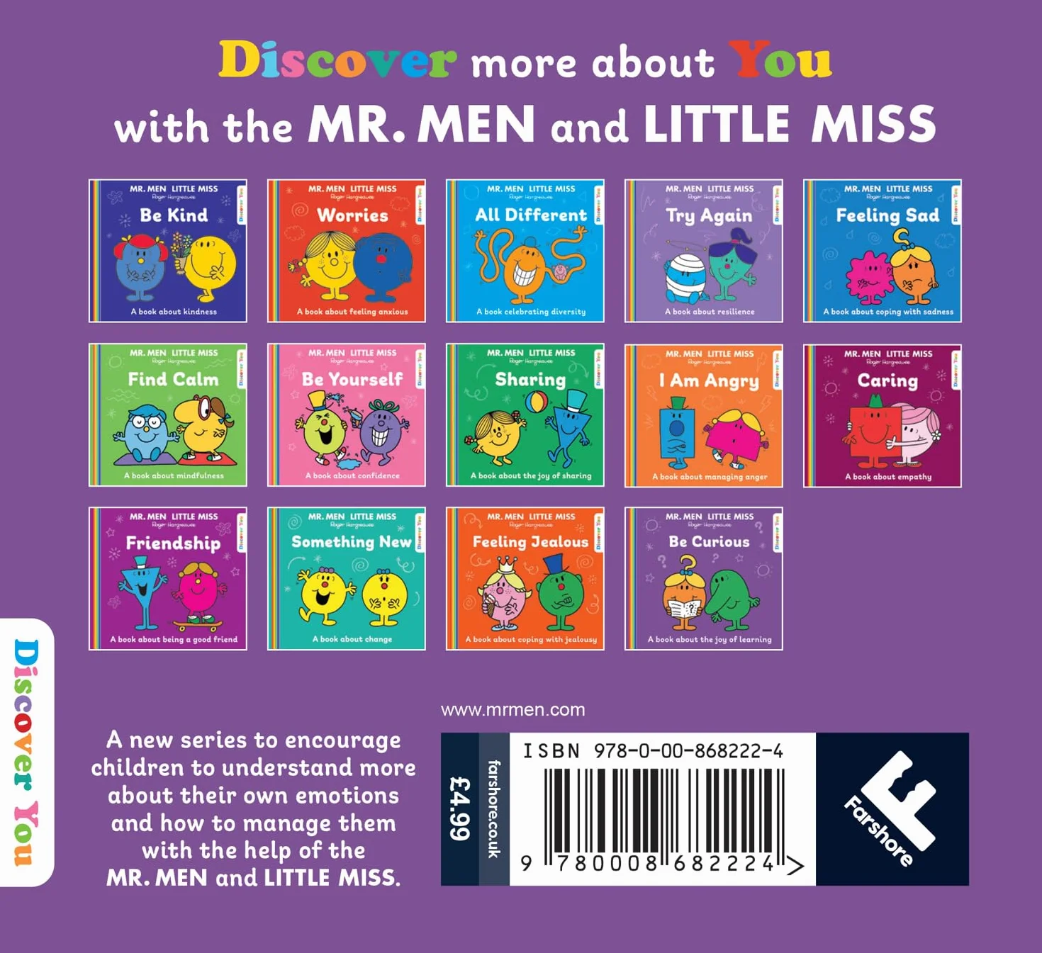 Mr. Men Little Miss: Be Curious: A NEW book for 2025 about the joy of learning from the Classic Illustrated Children’s series about feelings