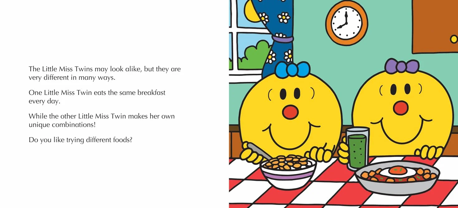 Mr Men Little Miss: Something New: A New Book for 2024 about Coping with Change from the Classic Illustrated Children’s Series about Feelings