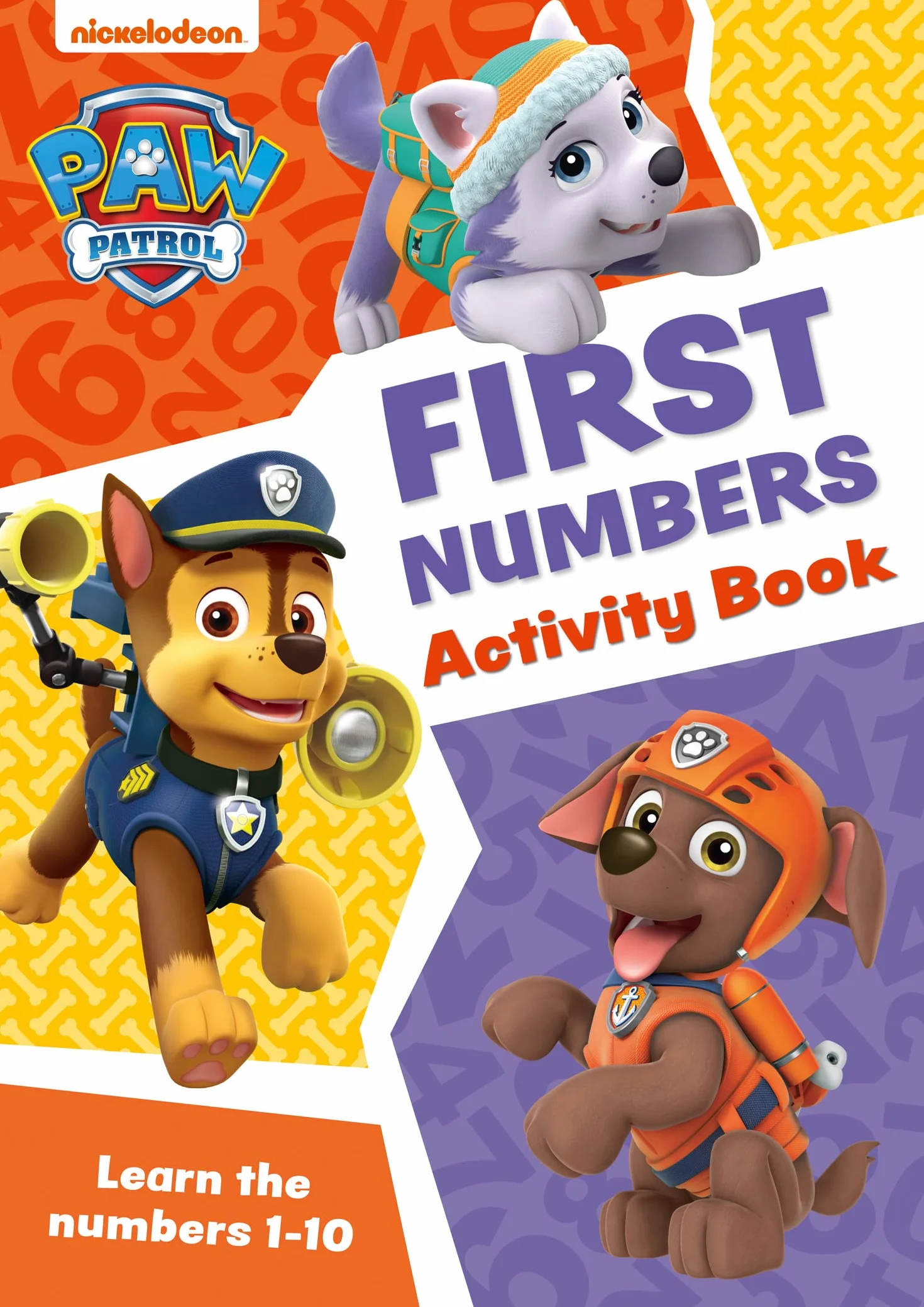 PAW Patrol First Numbers Activity Book: Have fun learning to read, write and count with the PAW Patrol pups
