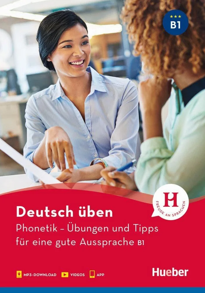 DT.UEBEN Phonetik B1: Buch mit Audios online und App mit Audios und Videos