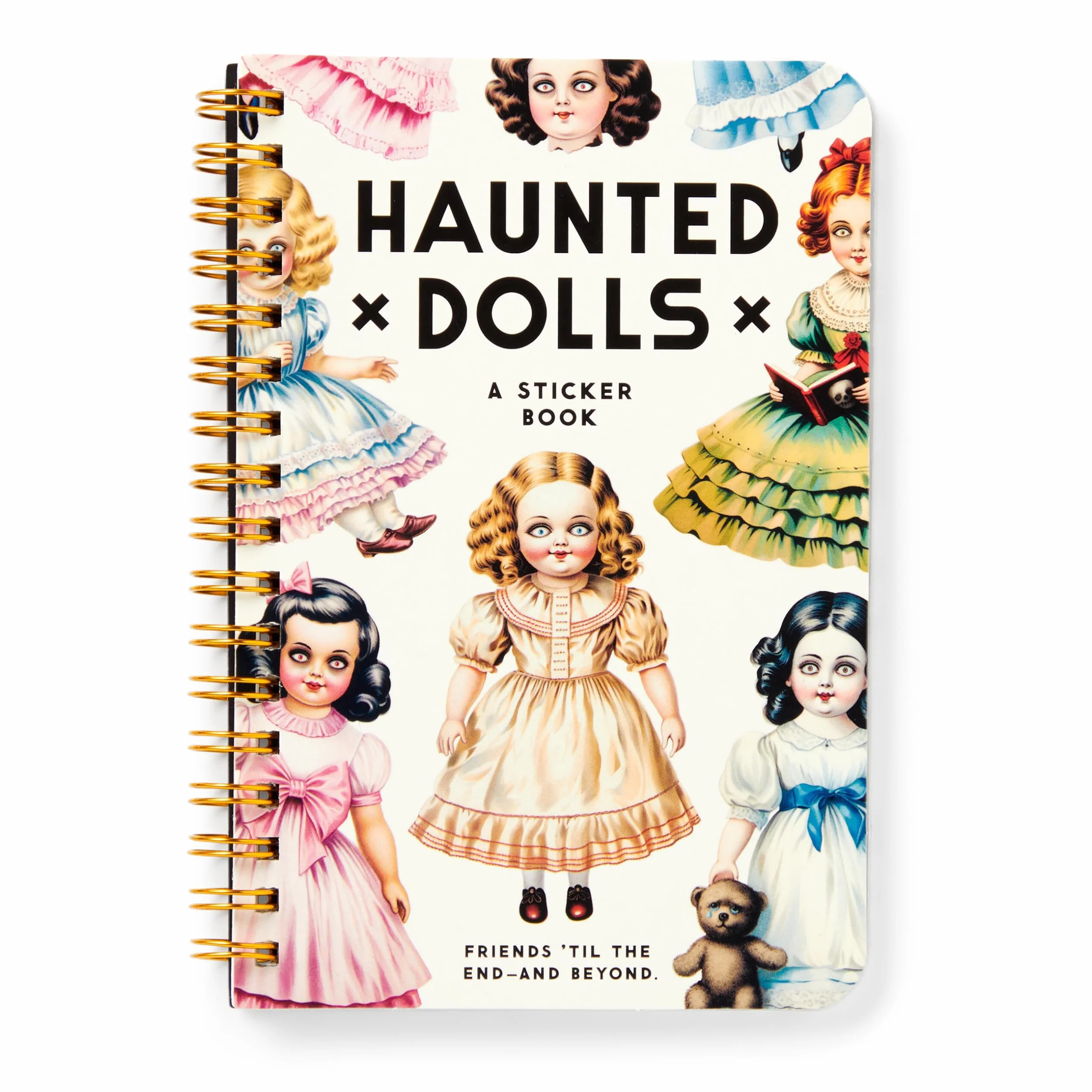 Haunted Dolls Sticker Book