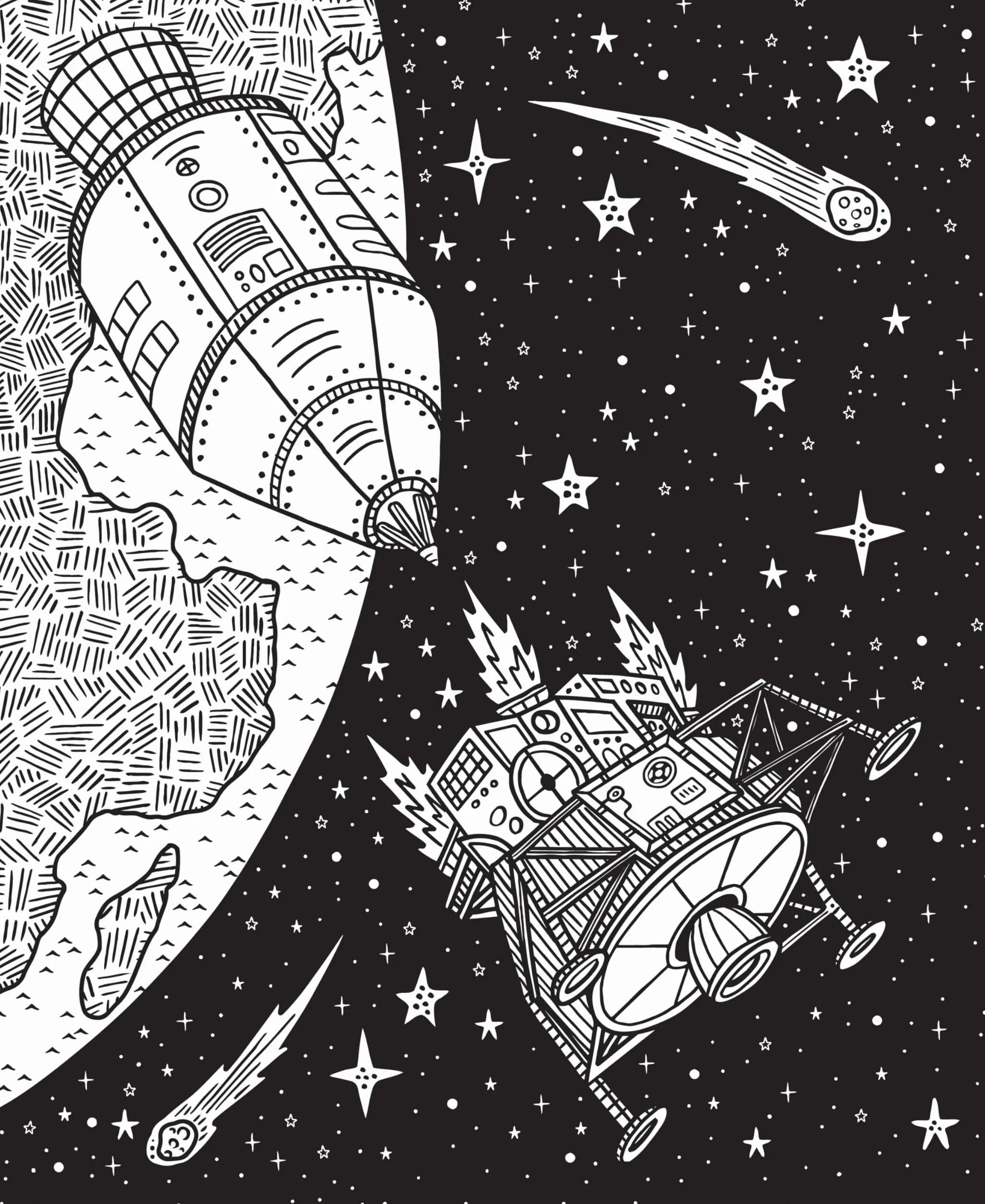 Space Magic Painting Book (Magic Painting Books): 1