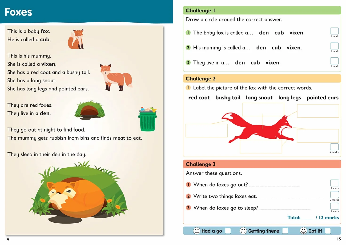 Year 1 Reading Comprehension Targeted Practice Workbook: Ideal for use at home
